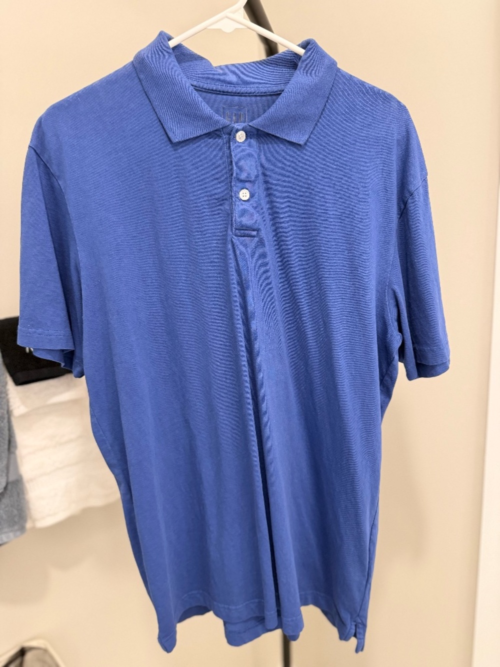 Gap Polo Shirt - Royal Blue - Size Medium